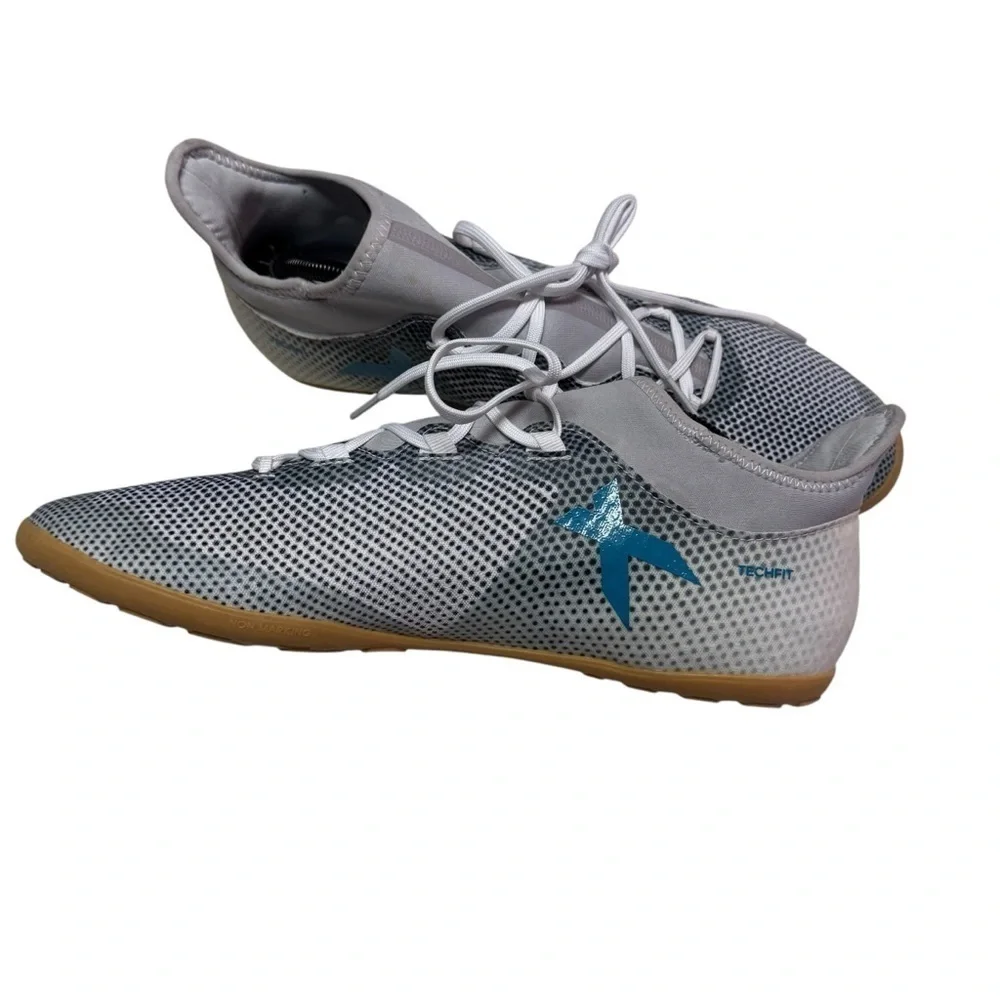 adidas X Tango 17.3 Tf J White/Energy Blue size 12.5